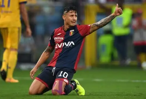 Tegola Genoa, Lapadula out un mese e mezzo