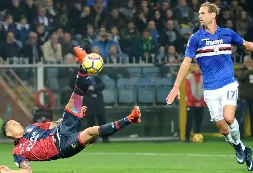 Serie A, Genoa-Sampdoria 0-2: show nel derby