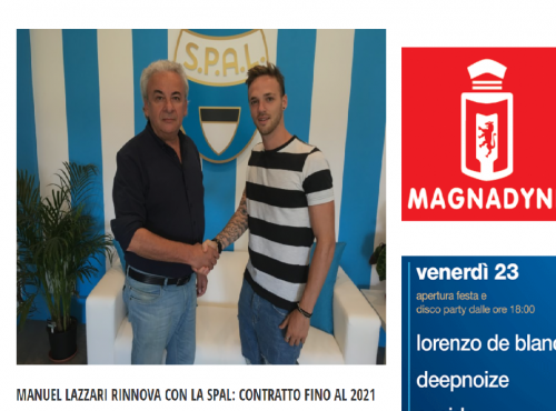 Toro matato, Manuel Lazzari rinnova con la Spal