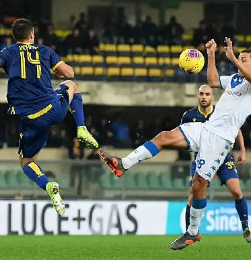 Verona, chiuso un settore dello stadio