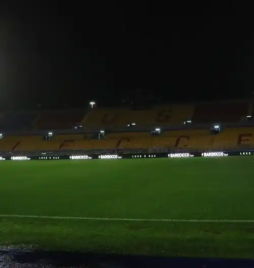 Diluvio a Lecce: rinviata la partita con il Cagliari