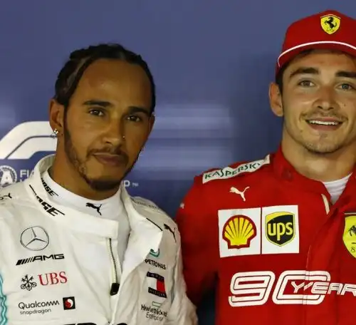 Hamilton a Leclerc: “Ricordati che siamo privilegiati”