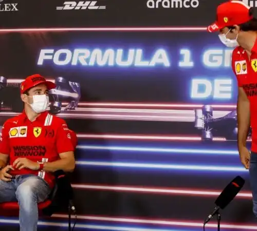 Leclerc – Sainz: Ferrari show a Monte Carlo