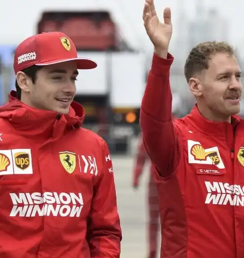 Leclerc e Vettel in coro: “Siamo forti”