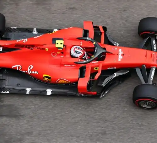 F1: a Sochi ancora Ferrari, ancora Leclerc