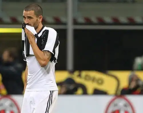 Bonucci shock: “Ho pensato di smettere”