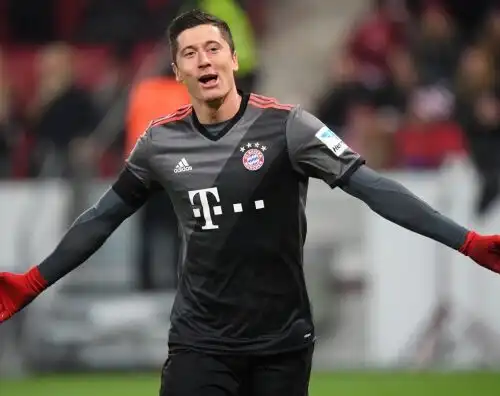 Bayern Monaco, tris con un super Lewandowki