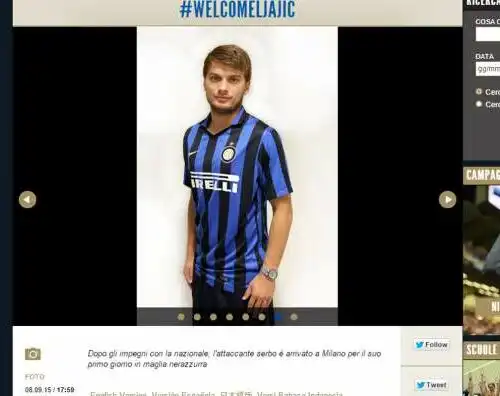 Ljajic sfida il Milan