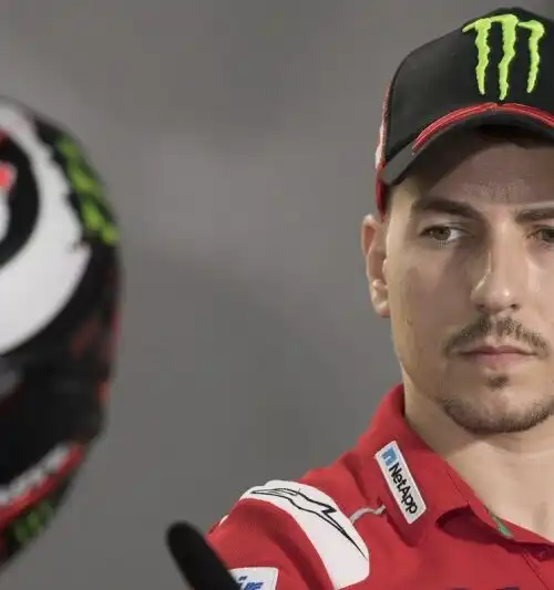 Jorge Lorenzo impressionato da Valentino Rossi