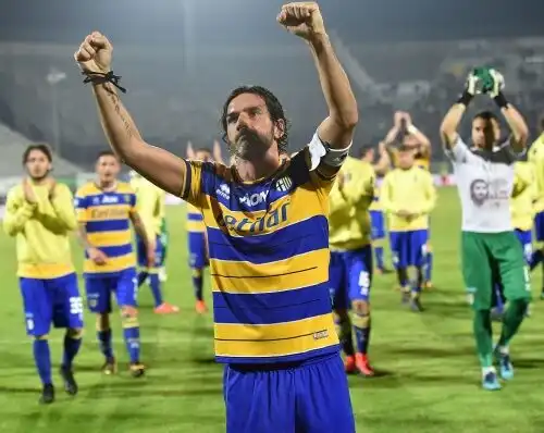 Parma, addio in lacrime per Lucarelli