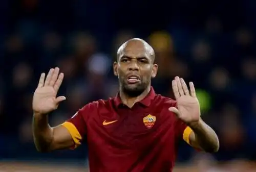 Roma: Maicon riaccolto a Trigoria