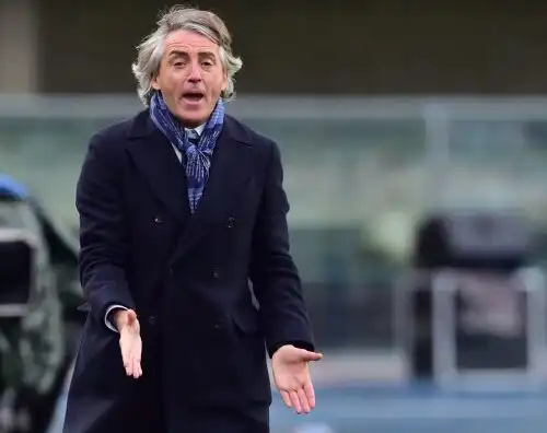 Mancini: “Sono deluso, qualcuno dorme”