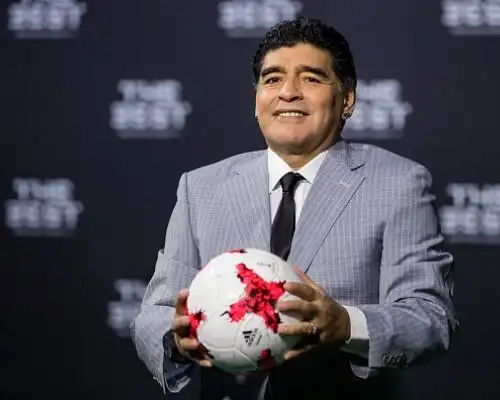 Real Madrid-Napoli, Maradona carica gli azzurri