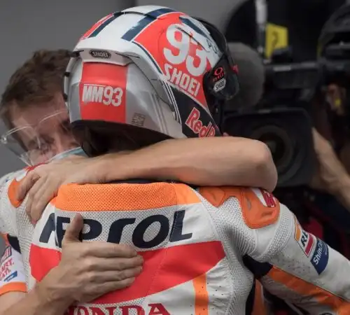 Marc Marquez non dimentica chi lo ha aiutato quando era in crisi