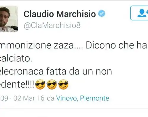 Furia Marchisio contro la Rai