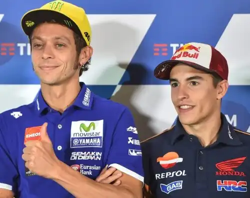 Rossi: “Marquez? Non l’ho visto”