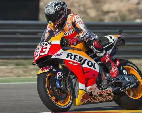 Marquez, caduta e miglior tempo