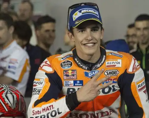 Marquez va di corsa per i bambini