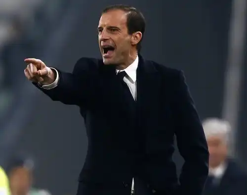 Allegri: ”Dobbiamo sperare nella pallina giusta”