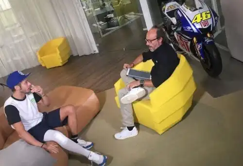 Valentino Rossi descrive l’incidente. E non solo