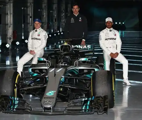 Mercedes: svelata la F1 del 2018