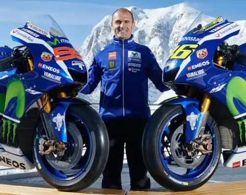 La Yamaha non teme neanche il meteo