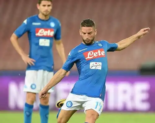 Napoli, scappa l’allarme Mertens