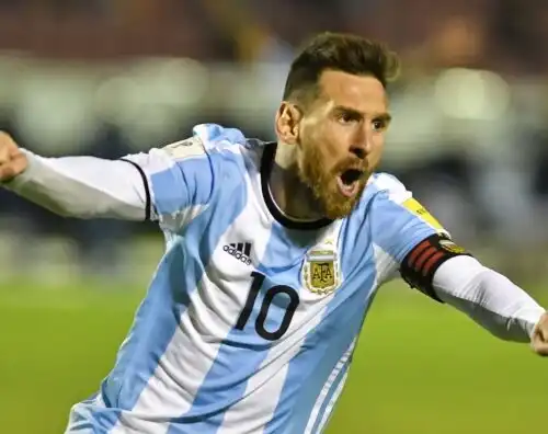 Argentina, Messi già scatenato