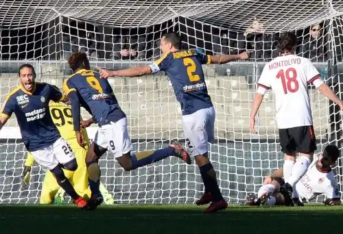 Serie A, Verona-Milan 3-0: crisi rossonera