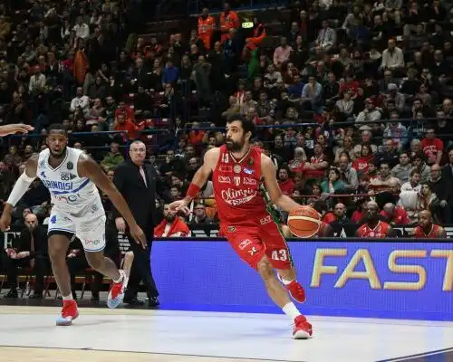 L’Olimpia Milano torna a vincere, Brindisi ko