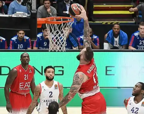 Tremenda beffa in Eurolega: Milano getta via tutto