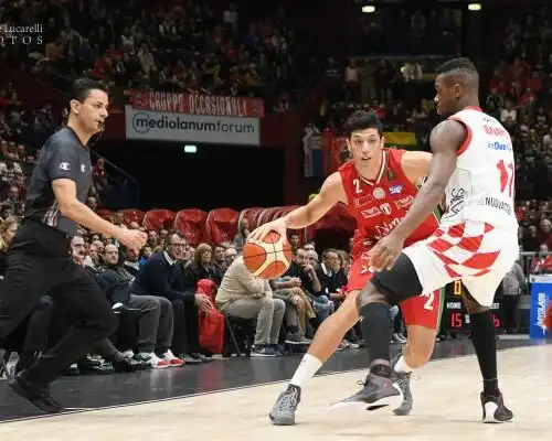 Olimpia Milano, tutto facile con Pistoia