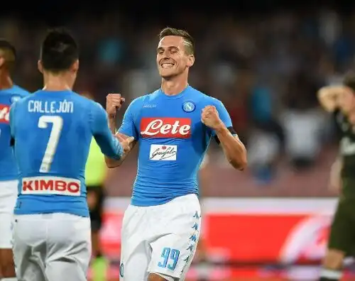 Poker del Napoli, il Milan chiude in 9