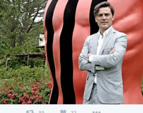 Montella è già in clima derby