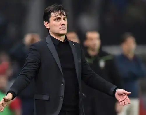 Montella: “Bacca? Scelgo io”