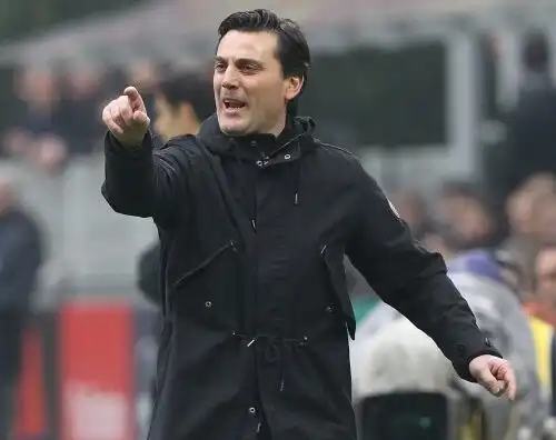 Montella: “Bacca-Lapadula? Tutti allenatori…”