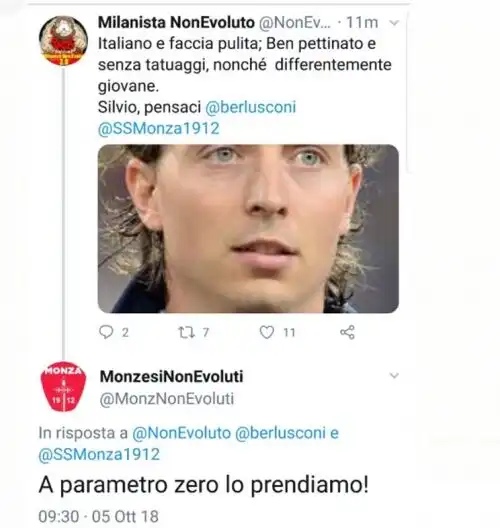 I ‘Non Evoluti’ mandano Montolivo a Monza