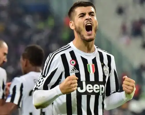 La Juve: “Morata è un pilastro, resta”