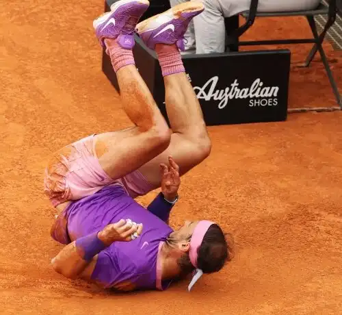 Rafael Nadal bacchetta il campo di Roma: “Che rischio”