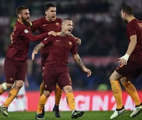 Serie A, Roma-Milan 1-0: decide Nainggolan