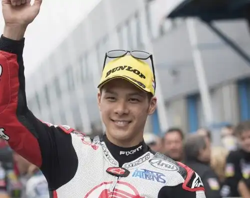 Takaaki Nakagami vola in MotoGp