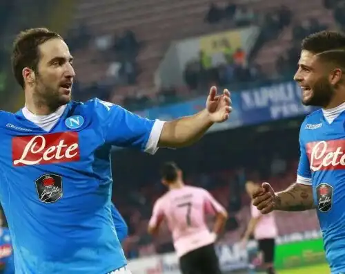 Higuain e Insigne spaventano la Juve