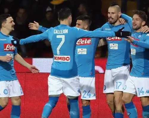 Serie A, Benevento-Napoli 0-2: risposta azzurra alla Juve