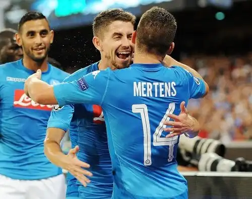 Playoff Champions League, Napoli-Nizza 2-0