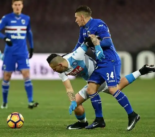 Napoli-Sampdoria 2-1