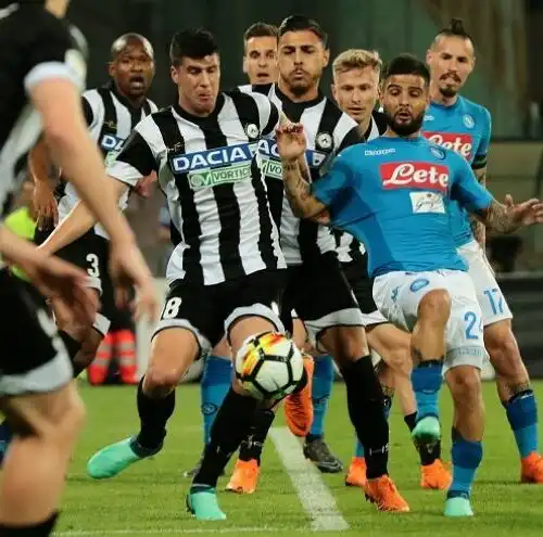 Napoli-Udinese 4-2