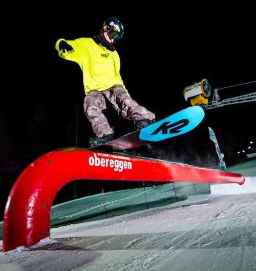 Snowboard a tempo di rock ad Obereggen