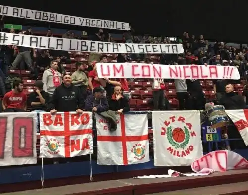 Gli Ultras Milano stanno con Nicola