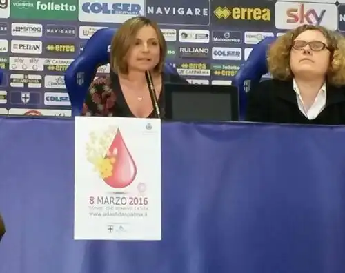 Il Parma calcio femminile dona sangue