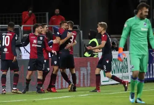 Serie A, Cagliari-Sampdoria 2-2: rimonta sarda